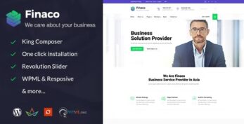 Finaco v2.5 Consulting & Business WordPress Theme ##