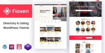 Fioxen v1.1.8 – Directory Listing WordPress Theme