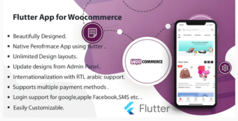 Flutter Multivendor Mobile app for WooCommerce GPL v1.0.15