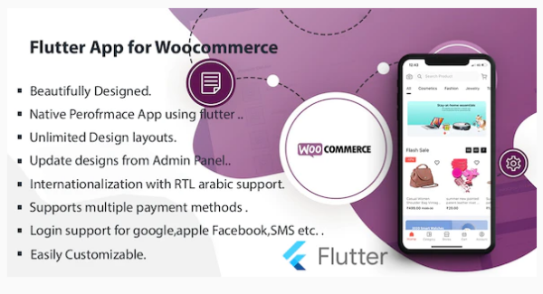 Flutter Multivendor Mobile app for WooCommerce GPL v1.0.15