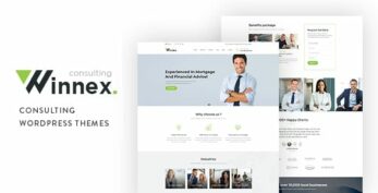 Winnex v1.2.7 – Business Consulting WordPress Themes