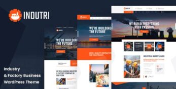 Indutri v1.2.5 – Factory & Industrial WordPress Theme