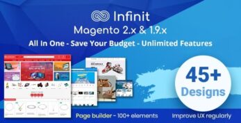 Infinit – Multipurpose Responsive Magento 2 and 1 Theme VERSION 1.5.4