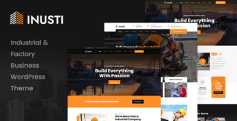Inusti v1.1.9 – Factory & Industrial WordPress Theme