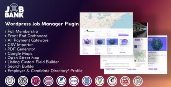 JobBank – WordPress Job manager plugin v1.0.2