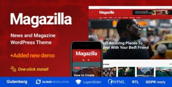 Magazilla v1.1.3 News & Magazine Theme