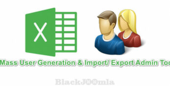 Mass User Generation & Import/ Export Admin Tool v1.8
