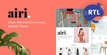 Minimal Shopify Theme – Airi Download