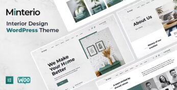 Minterio v1.4.0 – Interior Design WordPress Theme