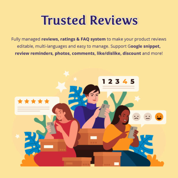 Module Trusted Reviews: Product reviews, ratings, Q&A v2.0.3