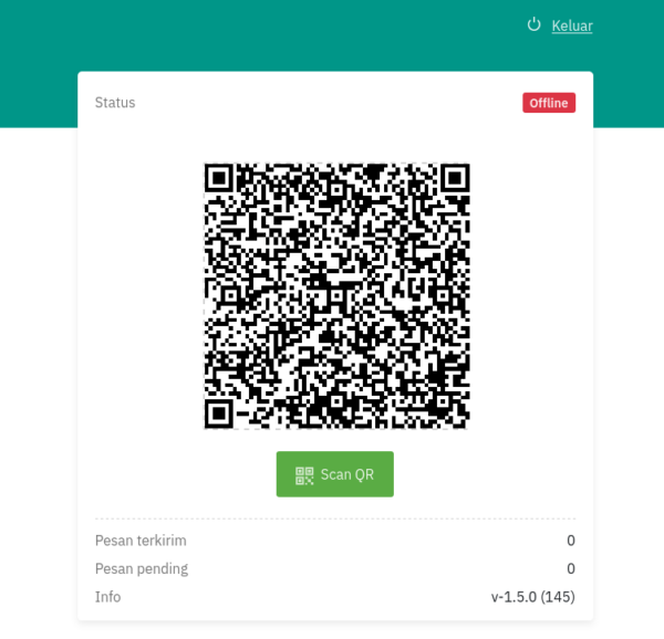 Onesender v2.3.14 – WhatsApp API Gateway + Plugins