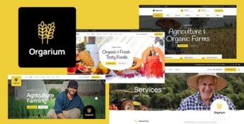 Orgarium v1.0.7 – Agriculture & Organic Farm WordPress Theme