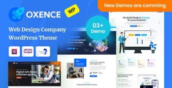 Oxence v1.3.2 – Web Design Agency Elementor WordPress Theme