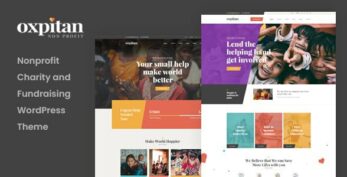 Oxpitan v1.3.3 – Nonprofit Charity WordPress Theme
