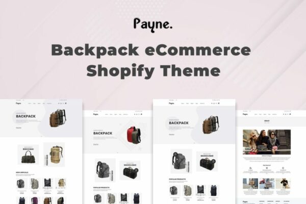 Payne – Backpack eCommerce Shopify Theme v1.0.2