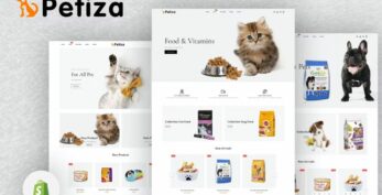 Petiza Pets Food Shop Responsive Shopify Theme v1.0.0