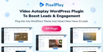 PixelPlay v.1.0.0 – Video Autoplay And Thumbnail Overlay WordPress Plugin