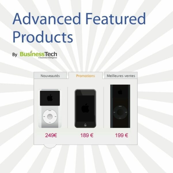 PrestaShop Advanced Featured Products v.3.4.8 – Products on homepage Module