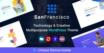 San Francisco v1.16 – IT Technology and Creative WordPress Theme
