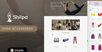 Shilpa – Yoga Store & Fitness Shopify Theme Download