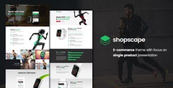 Shopscape – Single Product Presentation v1.2.8