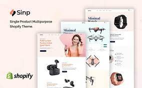 Sinp – Multipurpose Shopify single product theme Template Monster