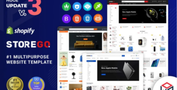 StoreGo – Multipurpose Premium Electronic Shopify Theme Template Monster