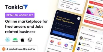 Tasklay – Freelancer Marketplace React Native APP v1.3