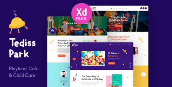 Tediss v1.0.10 Play Area & Child Care Center WordPress Theme