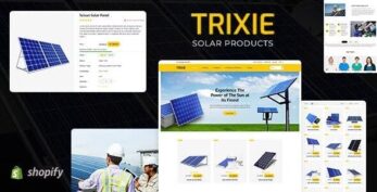 Trixe Solar Responsive Shopify Template 2022-05-23