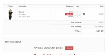 v.1.1.1 User internal balance UserBalance Module [v1.6-v1.7] Prestashop