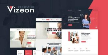 Vizeon v1.1.7 – Business Consulting WordPress Themes