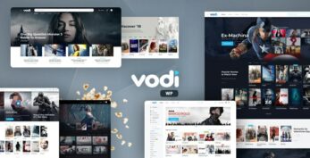 Vodi v1.2.13 – Video WordPress Theme for Movies & TV Shows