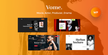 Vome v1.1.1 – Multipurpose Film Studio Movie Production WordPress Theme
