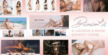 Binim Nulled v1.0 – Lingerie & Bikini Responsive Shopify Download