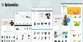Bionic – Multi-Purpose Store Responsive Prestashop Theme [27 Jul, 2021] v1.6 – v1.7