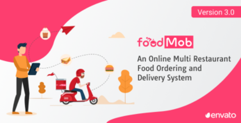FoodMob v3.0 – An Online Multi Restaurant Food Ordering and Delivery System with Contactless QR Code Menu