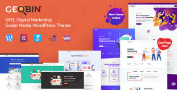 GeoBin v2.7.3 – Digital Marketing Agency, SEO WordPress Theme