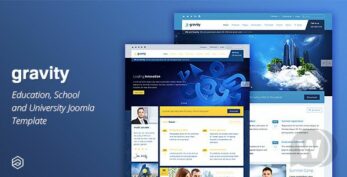 Gravity – Education Joomla Template v2.7.1