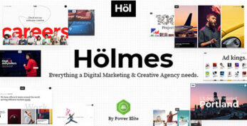 Holmes v1.7 – Digital Agency Theme