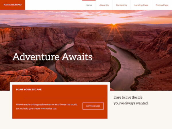 Navigation Pro Genesis Child Theme v1.2.1
