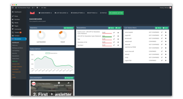 Newsletter Premium v7.5.7 (Agency Bundle) v.4.9.8 + All Addons PackAPI