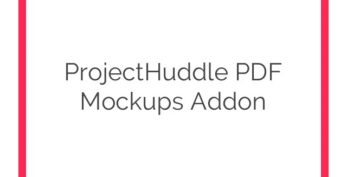 ProjectHuddle PDF Mockups Addon v.2.1.1
