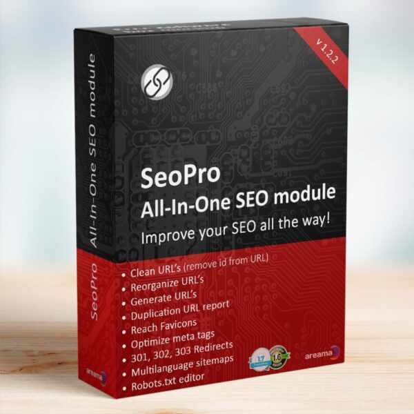 SEO Pro All-In-One v1.8.8 (URL cleaner, redirects, sitemaps… Module)