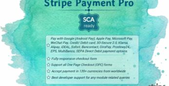 Stripe Payment Pro (SCA-ready) v4.5.3 Prestashop