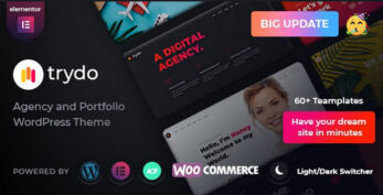 Trydo v1.6.2 – Agency & Portfolio Theme