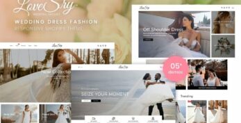 LoveSry v.1.0.0 – Wedding Dress Fashion Responsive Shopify