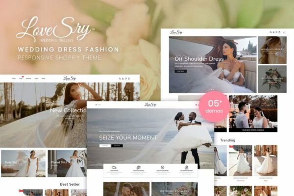 LoveSry v.1.0.0 – Wedding Dress Fashion Responsive Shopify