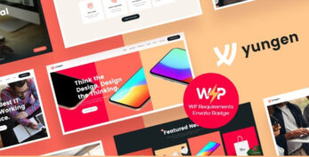 Yungen v1.0.7 – Modern Digital Agency Business WordPress Theme